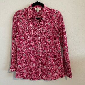 Ariat Ladies Blouse Pink, Western Shirt